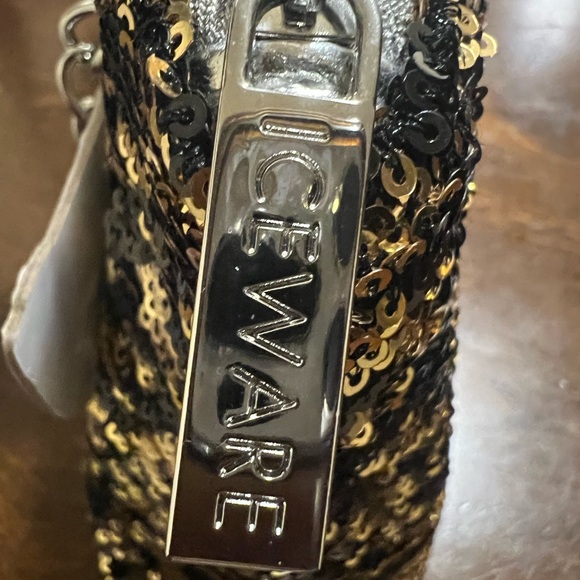 ICE WEAR Insulated Wine Sequined Clutch Bag - Picture 4 of 12